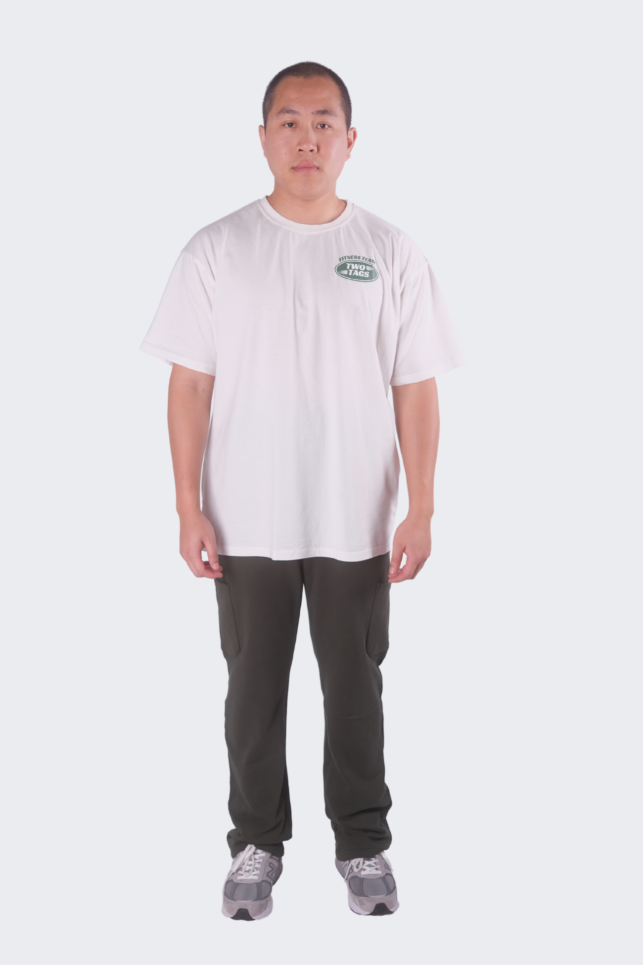 AW23 Team T-Shirt  -  Washed White